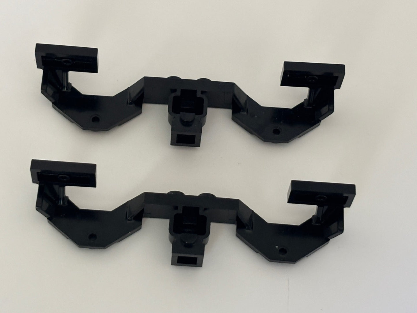 Lego LOT OF 2 Black Train Motor 9V Decorative Side 2871 For City, Town