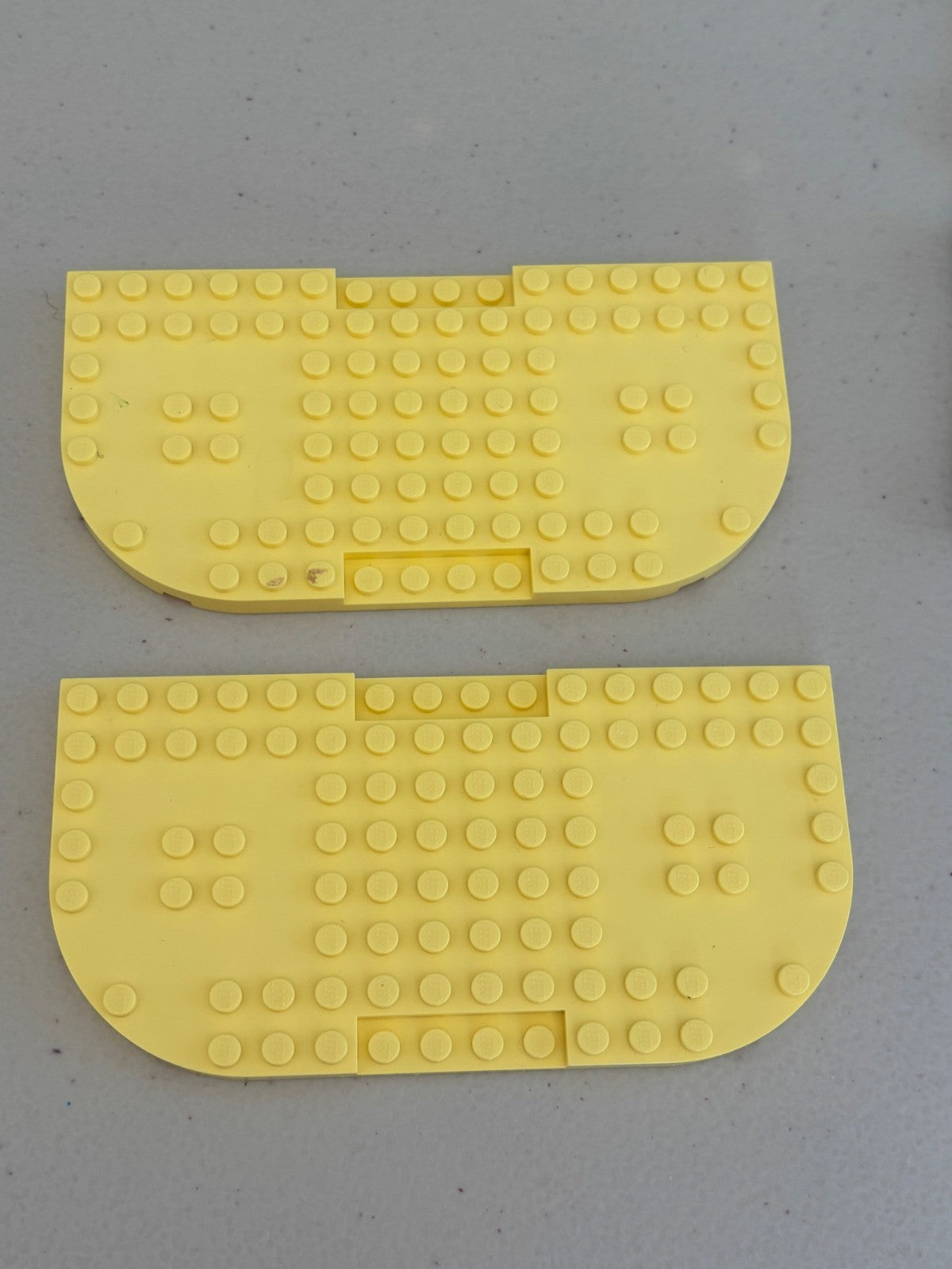 LEGO 18922 15624 71772 8x16 8x8 Plate 1x4 Extension and Recesses Lot of 14