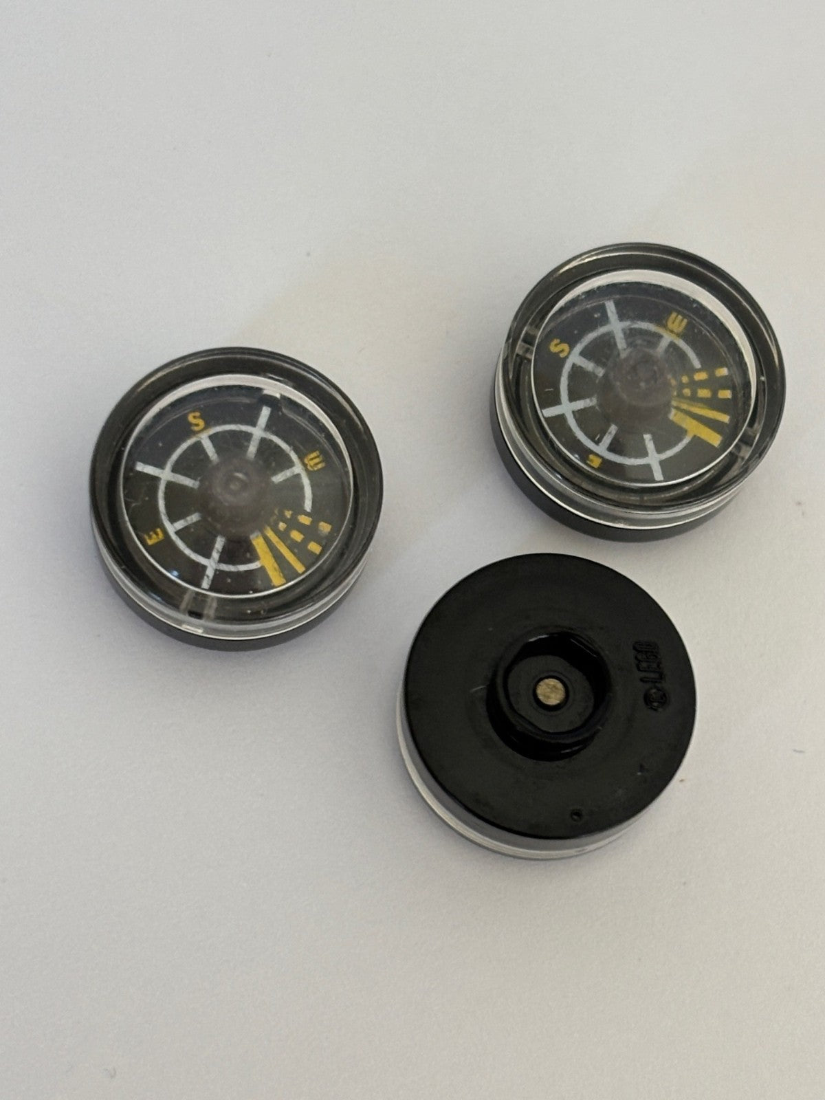 LEGO Lot of 3 Mini Compass for Minifigure Aquazone 6198 6195 6175