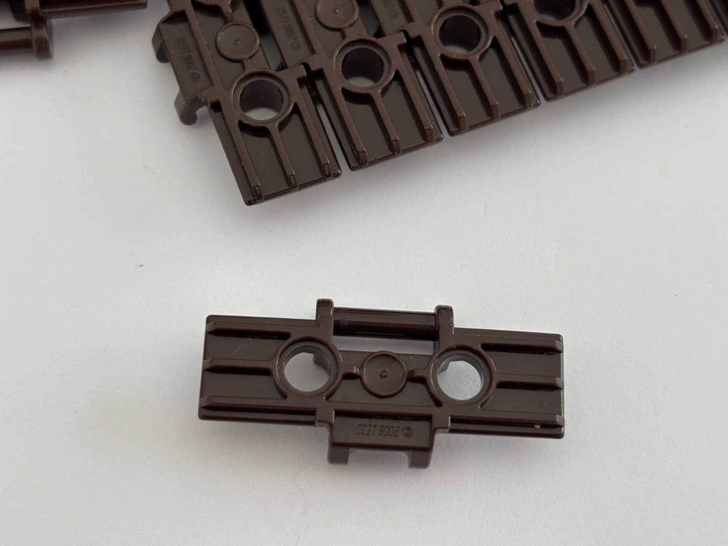 LEGO Bulk Dark Brown Medium Nougat Tread Lot of 84 Part 57518 Technic Link Track
