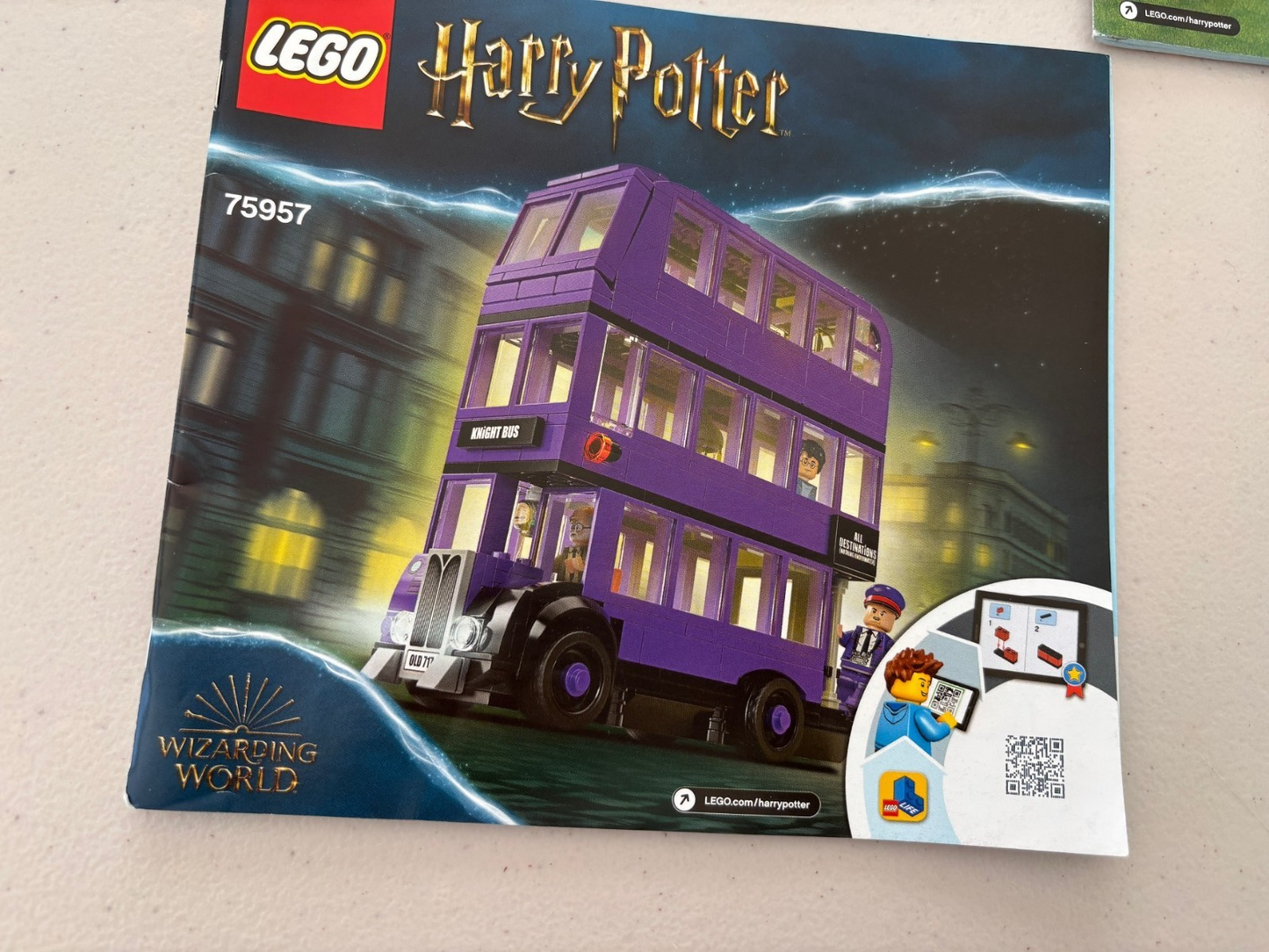 LEGO HARRY POTTER INSTRUCTION BOOK BOOKLETS MANUALS ONLY 75954 75953 75956 (A)
