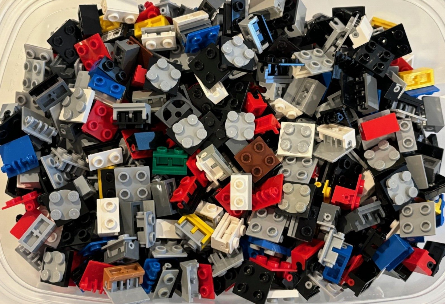 LEGO Lot of 150 2X2 Turntable 3679 3680 Hinge 3937 3938 Random Mix