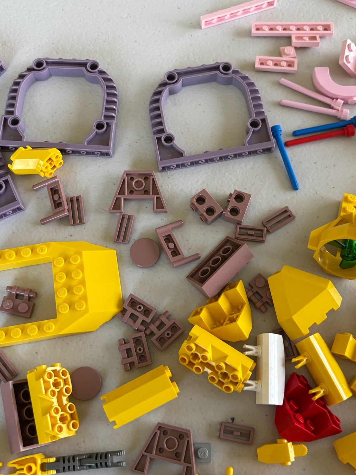 LEGO Vintage Parts Lot of 80 from Aquanauts Aquazone and other Vintage sets (#B)