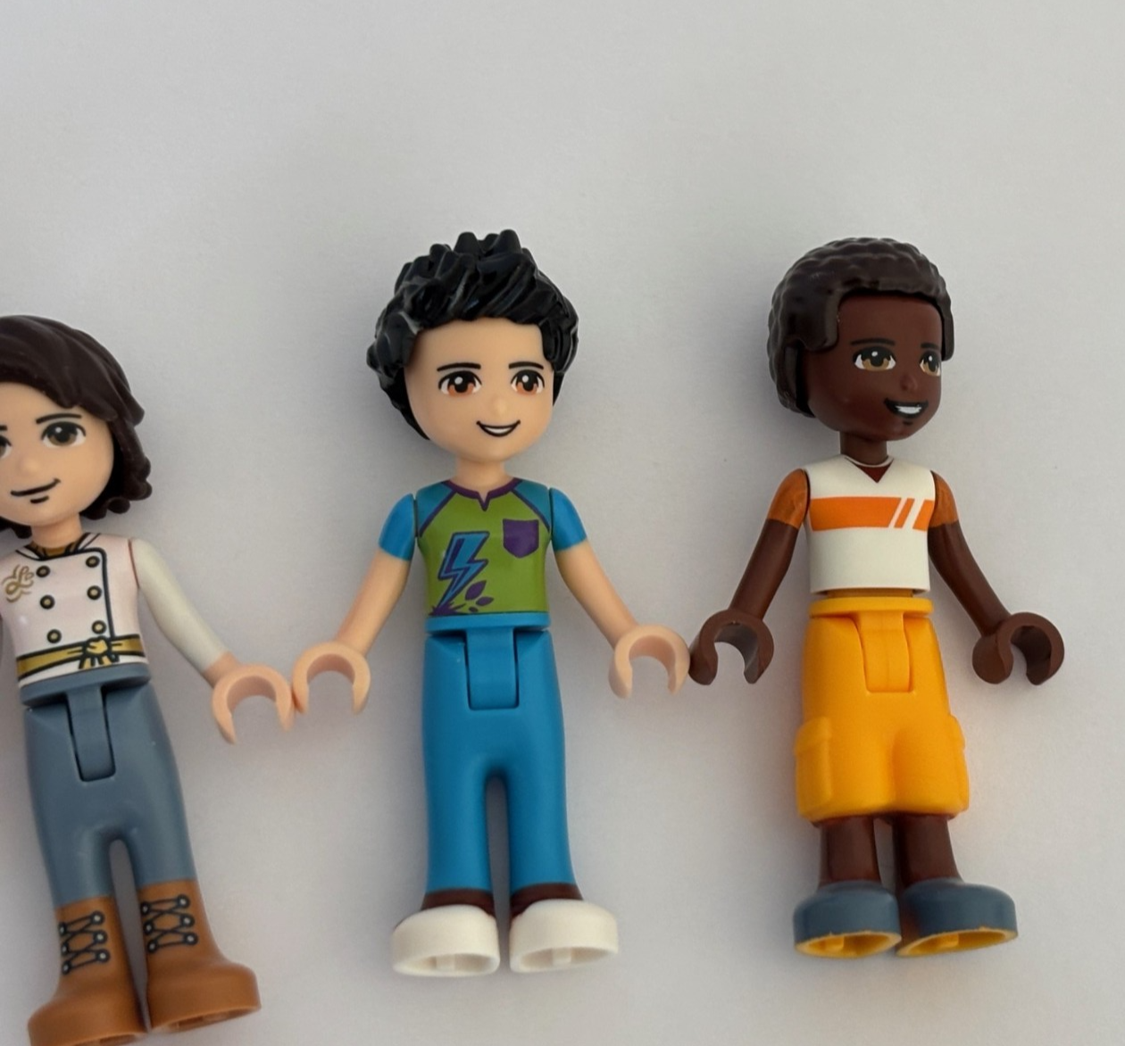 LEGO Friends Men Boy Man Male Minifigure Lot of 5 Angus Elijah Olly Lot C