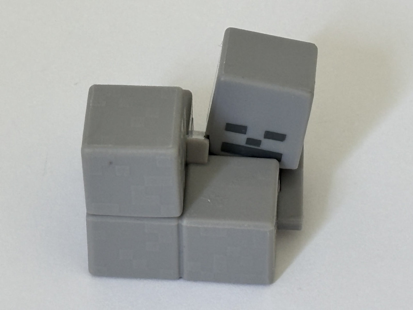 Mattel Minecraft 1" Mini Figures Lot of 7 Flame Skeleton Zombie Pumpkin