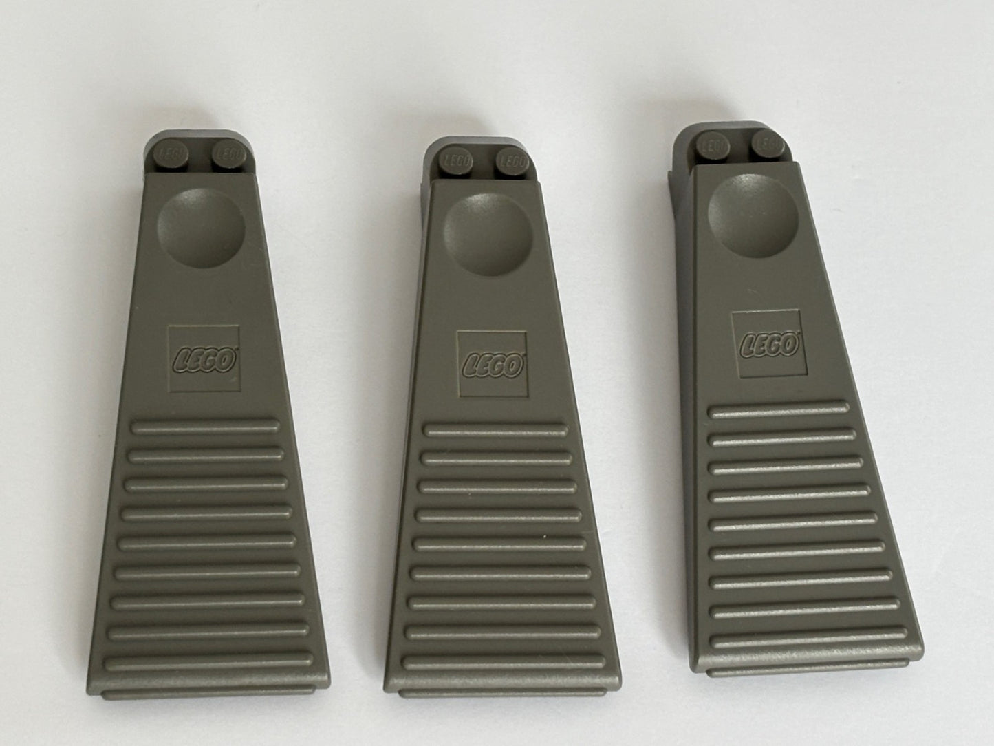 LEGO Lot of 4 6007 Wide Brick Separator Green Dark Gray Vintage