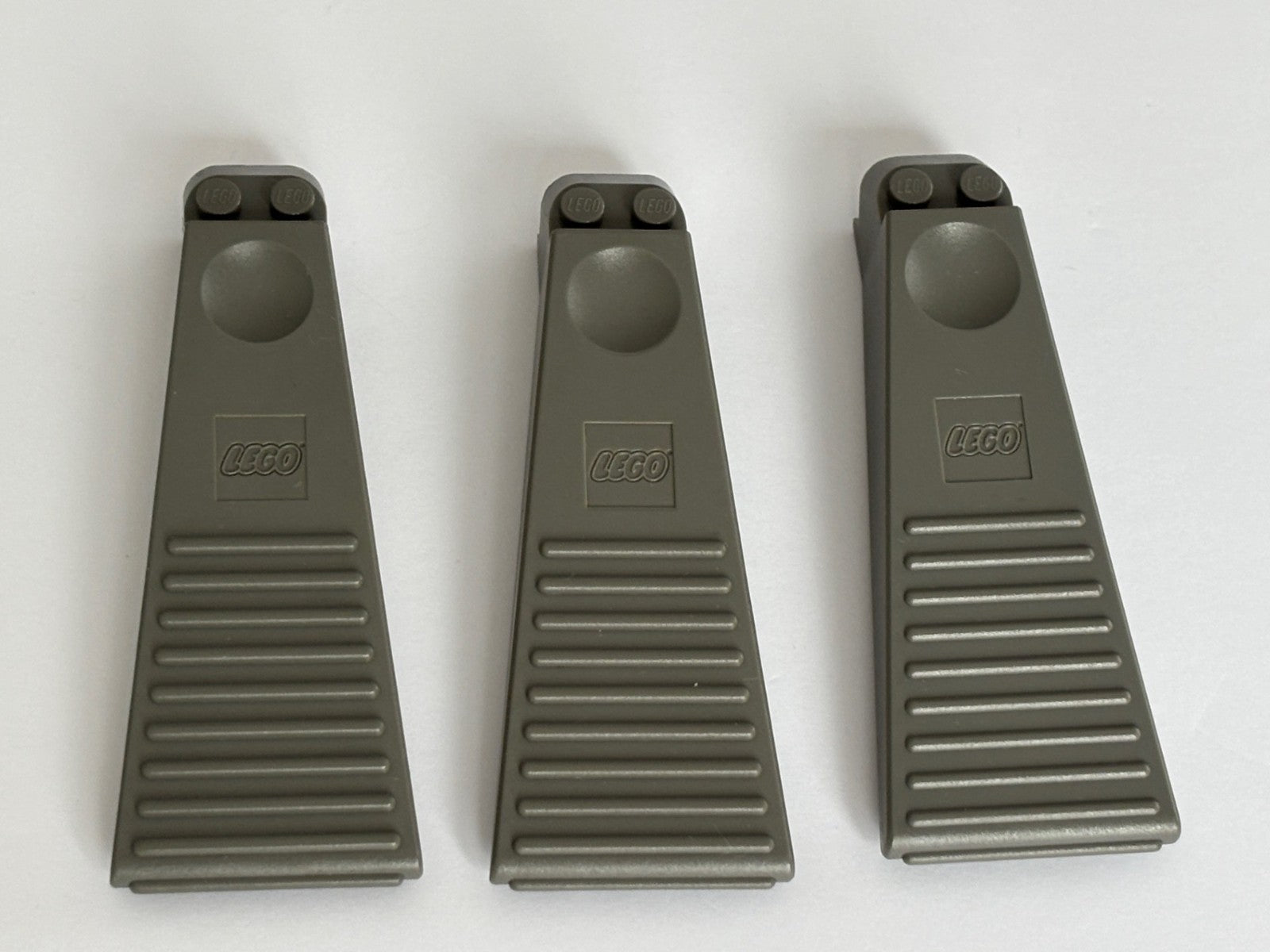 LEGO Lot of 4 6007 Wide Brick Separator Green Dark Gray Vintage