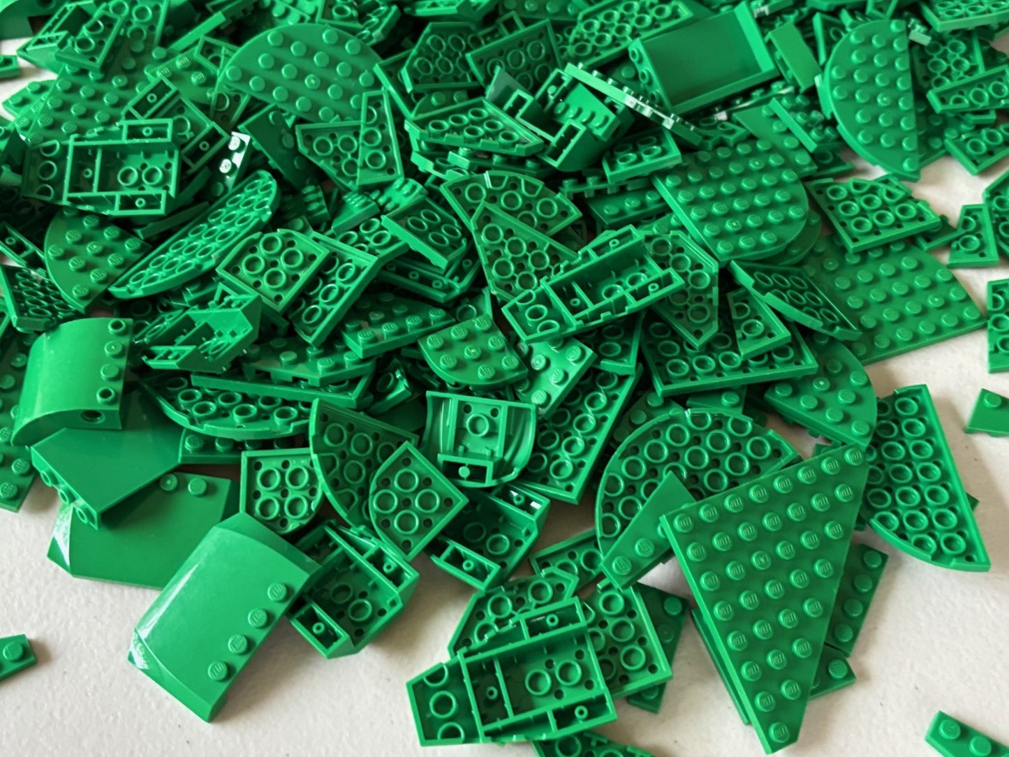 SHIPS FREE!! LEGO LOT 100 GREEN WEDGE WING CORNER PLATES etc STAR WARS