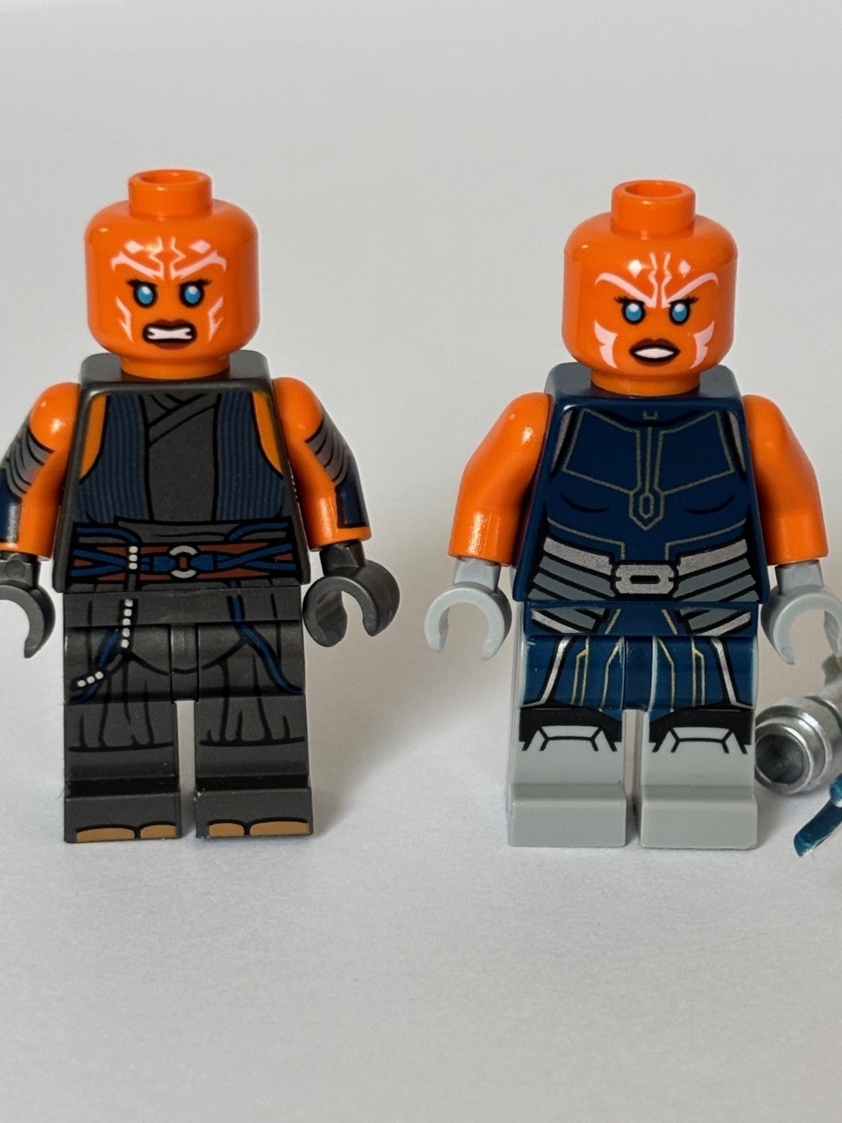 LEGO Star Wars Ahsoka Tano Minifigure Lot of 2 different ones Great!