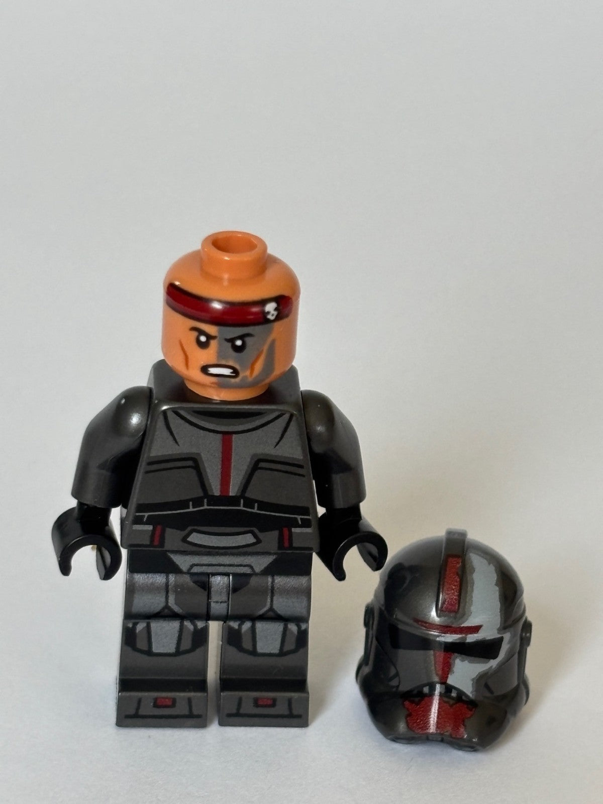 LEGO Star Wars Minifigure sw1148 Clone Commando Sergeant Hunter 75314 BAD BATCH