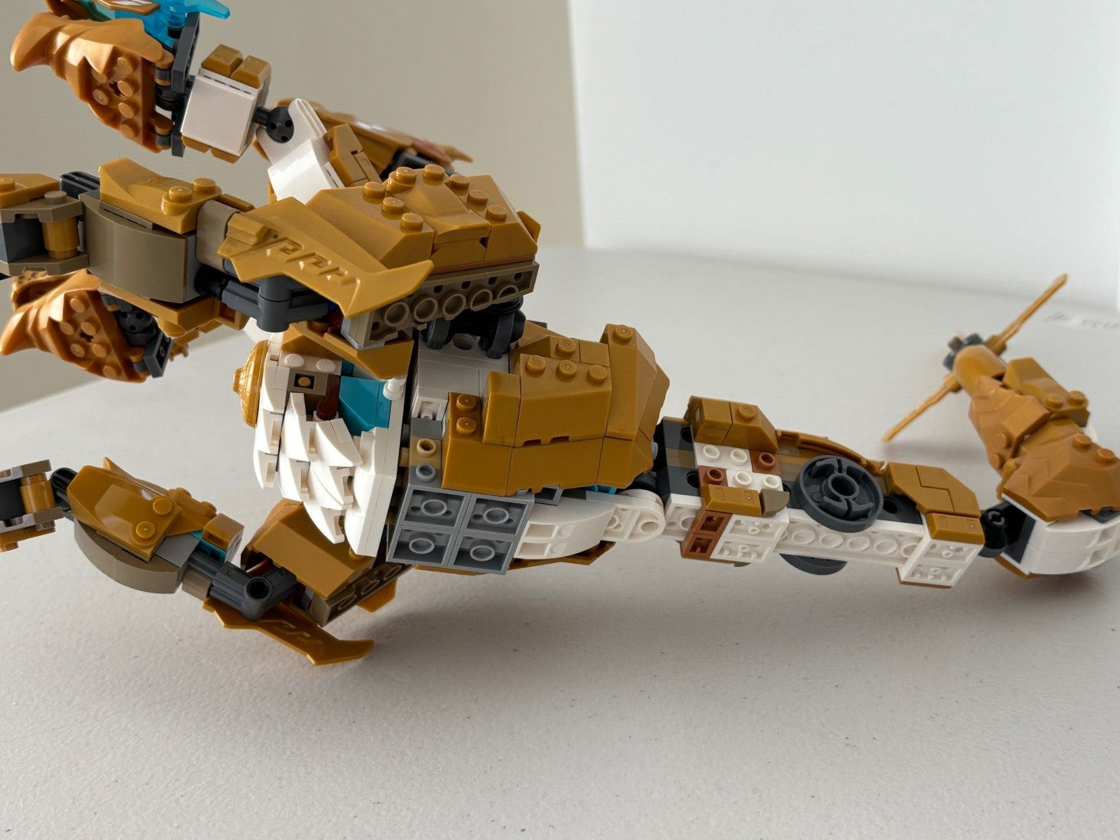 LEGO 71774 Ninjago Lloyd's Golden Ultra Dragon. Incomplete Golden Dragon Only