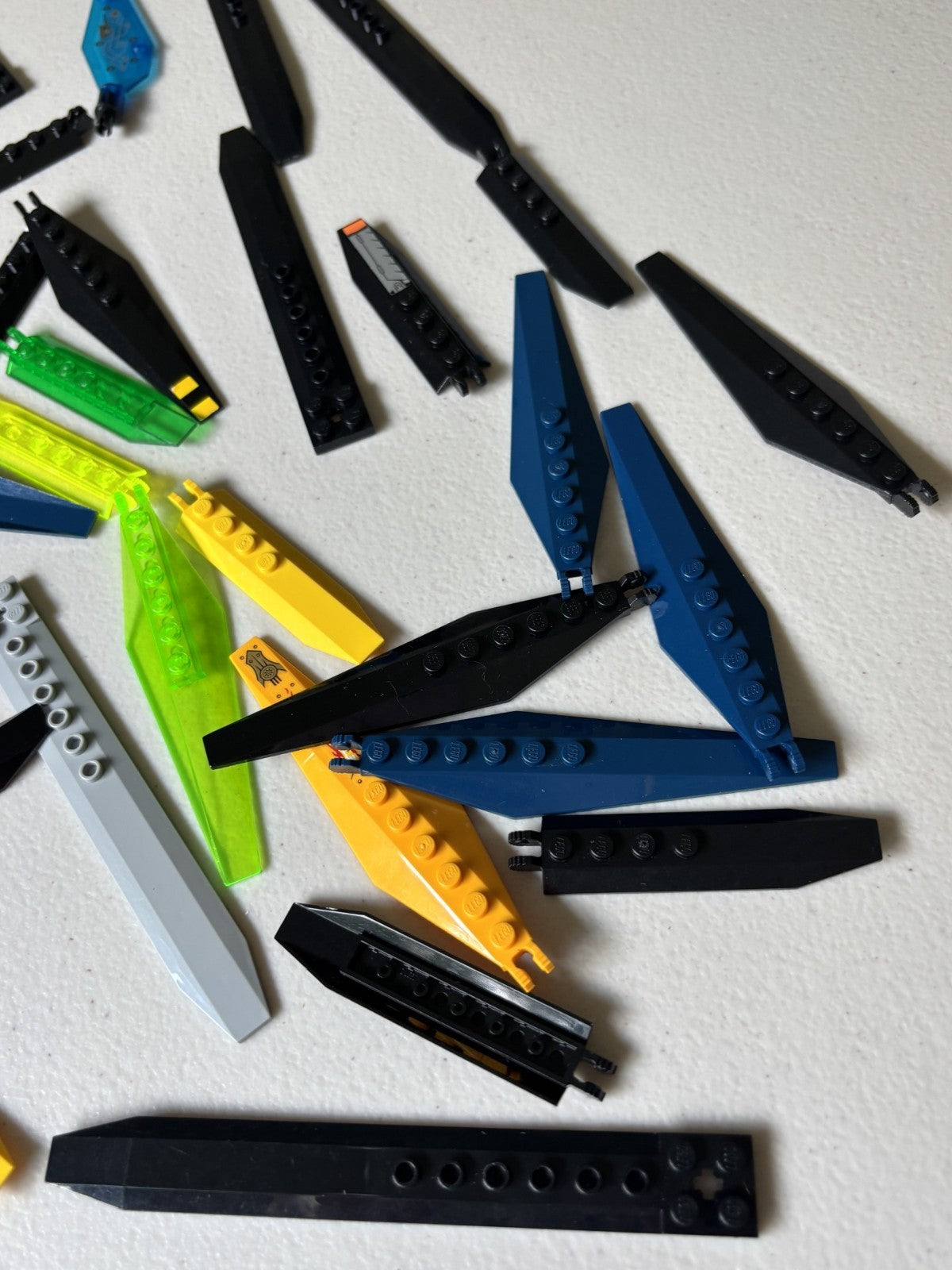 LEGO Lot of 59 Helicopter blades Rotor 65184 57906 etc Mixed Parts