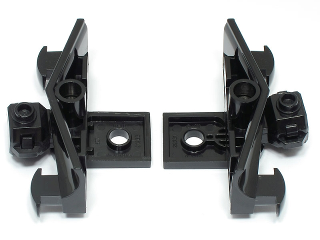 LEGO Lot of 2 TRAIN BUFFER BEAM PLOW SEALED MAGNET 64415c01