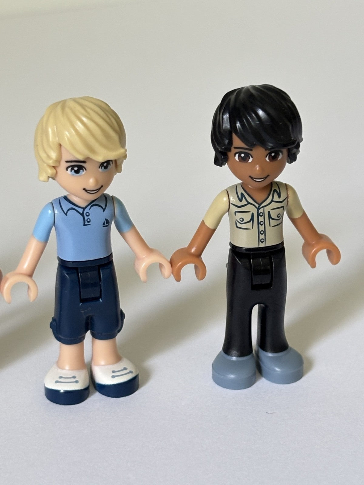 LEGO Friends Men Boy Man Male Minifigure Lot of 4