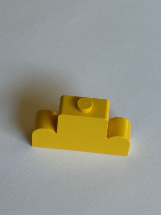 LEGO Brick Modified 1x4x2 Center Stud Top Pirates I Black Seas Barracuda 4088