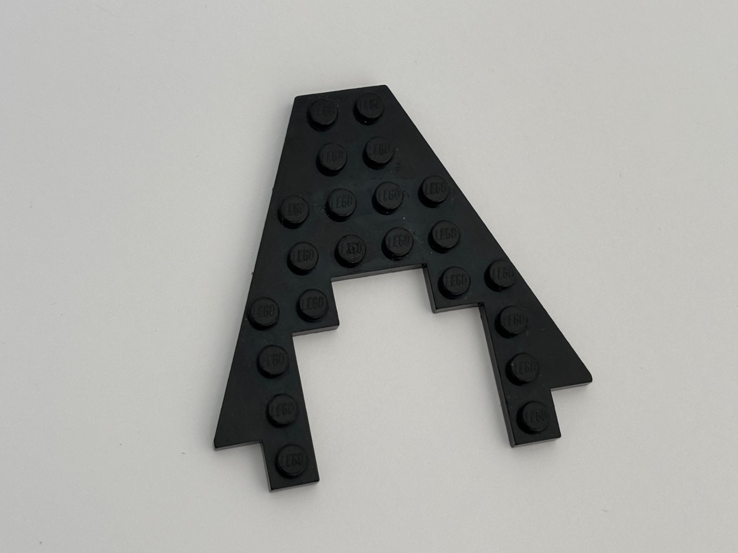 LEGO Vintage BLACK & BLUE Wedge Plate 8x8 with 4x4 Cutout 4475 - 6887 6861 6923