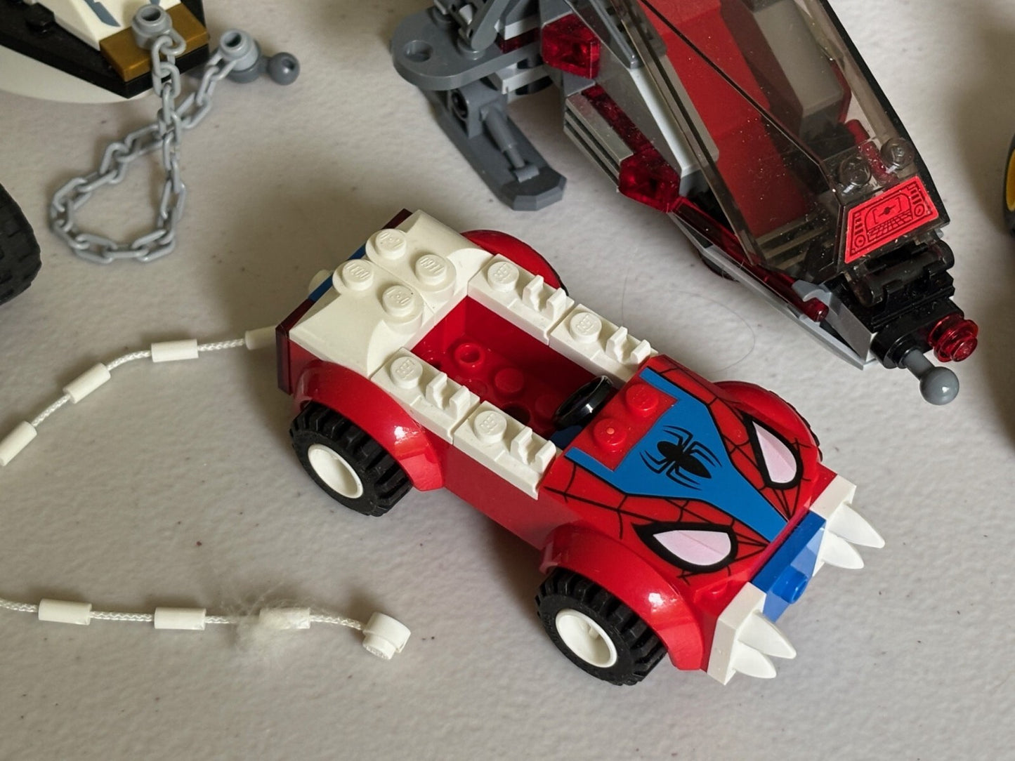 LEGO Lot of 15 Car Monster Dragon Truck Boat Police Parts Lot INCOMPLETE Vehicle