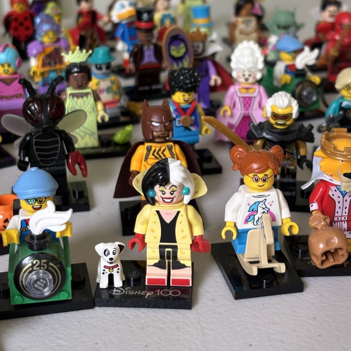 LEGO Collectible Minifigure Series Minifigure Lot of 3 Random Surprise Minifigs