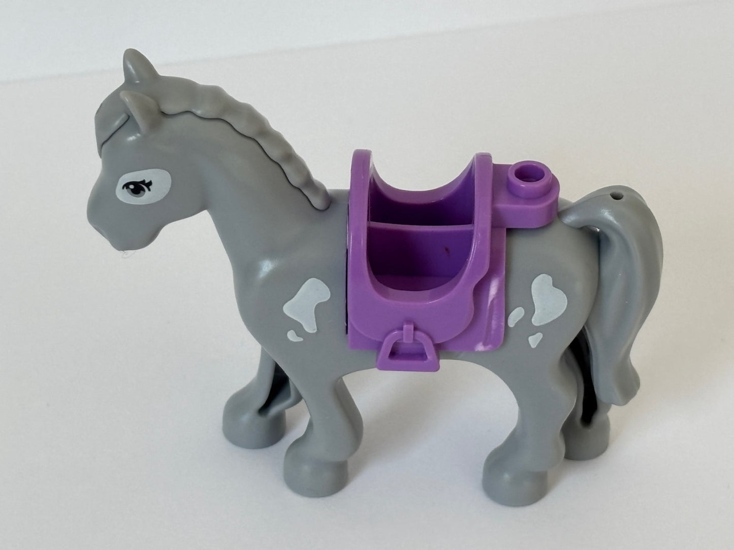 LEGO Lot of 4 Large Blue Elephant Jungle Animal Zoo  & 3 Horses Horse