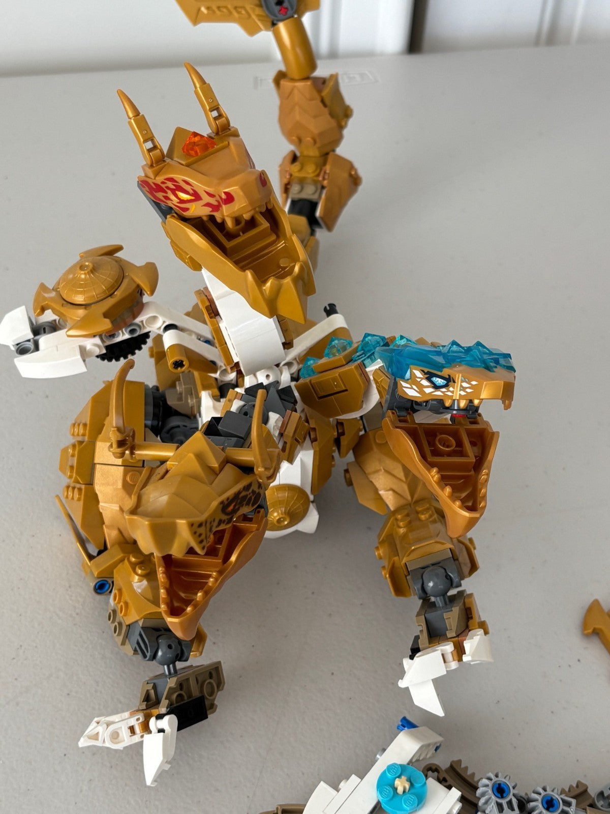 LEGO 71774 Ninjago Lloyd's Golden Ultra Dragon. Incomplete Golden Dragon Only