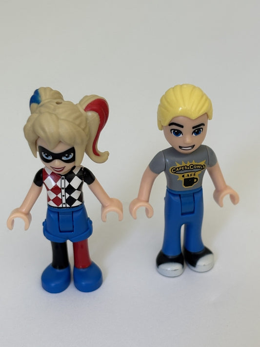 LEGO DC Super Hero Girls Minifigure Harley Quinn & Steve Trevor 41231
