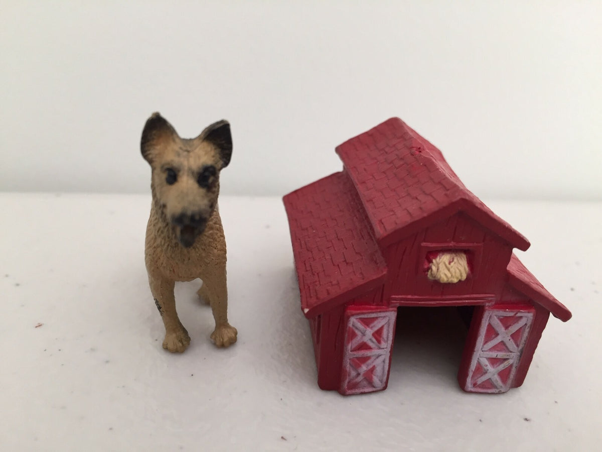 SAFARI LTD Lot of 5 Mythical Griffin, Harp Seal, German Shepard, Dolphin, Barn