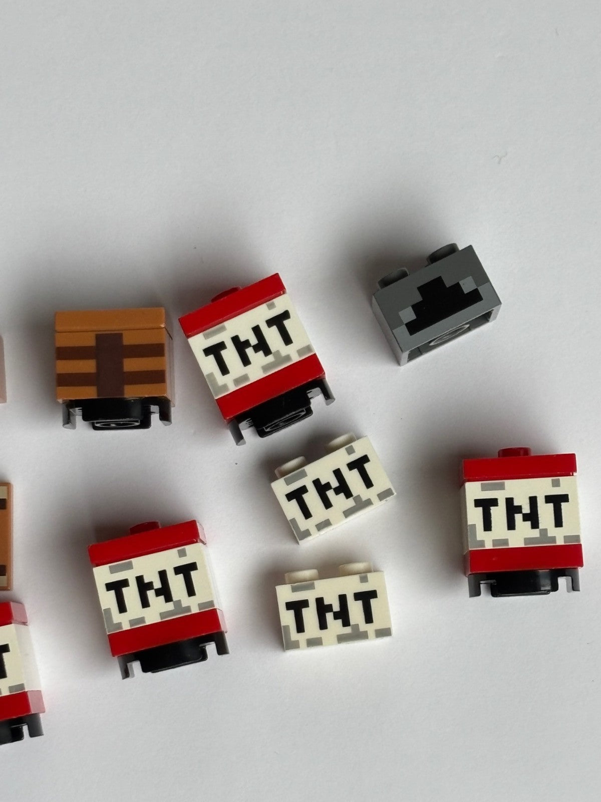 LEGO Lot of Minecraft Decorated Printed Parts