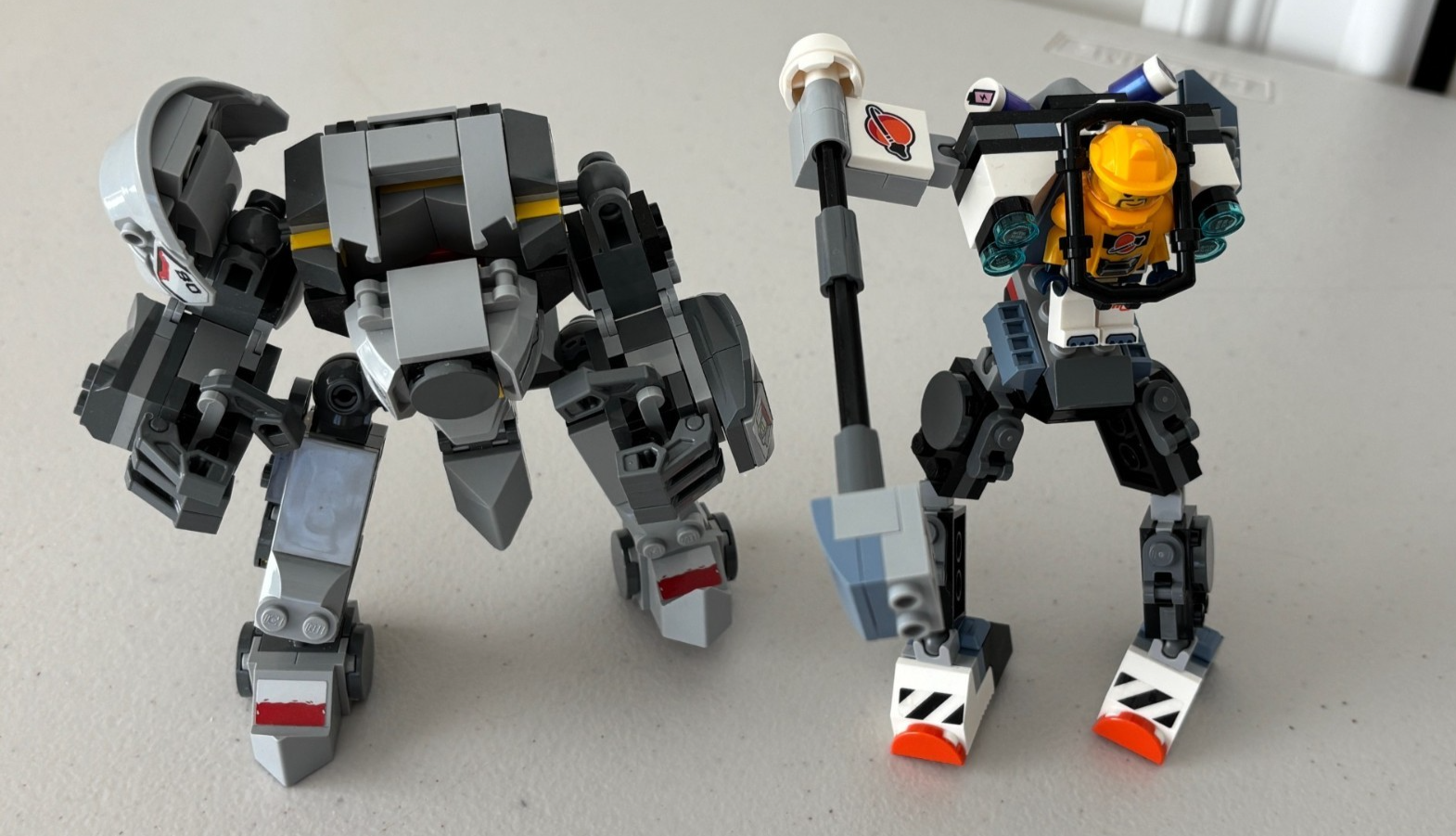 LEGO 75973 Overwatch Reinhardt Partial MECH Suit 60428 Incomplete