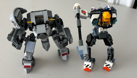 LEGO 75973 Overwatch Reinhardt Partial MECH Suit 60428 Incomplete