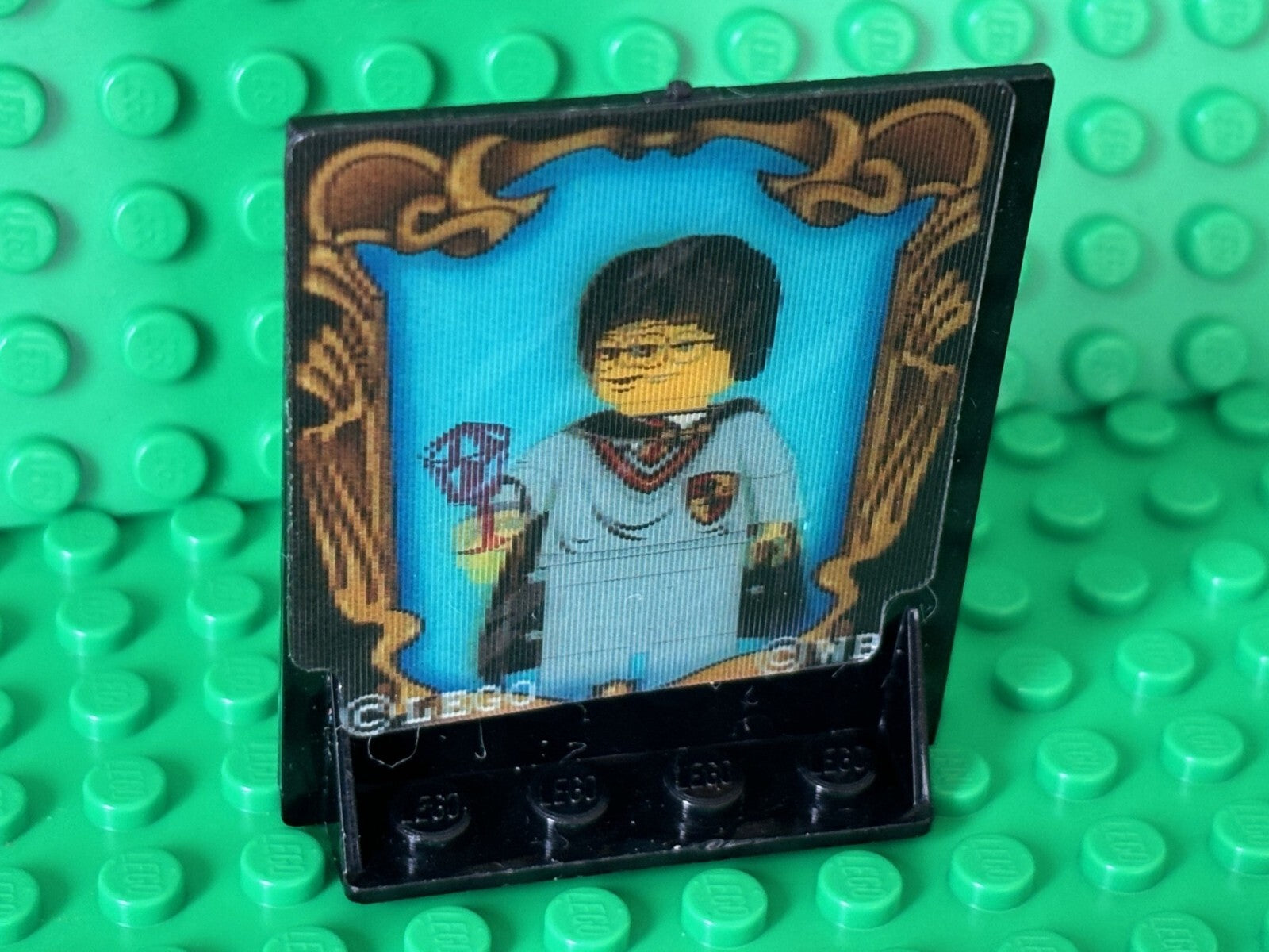 LEGO Potter 2 x Sand Green Potions Safe Container Door on Black Container Extras