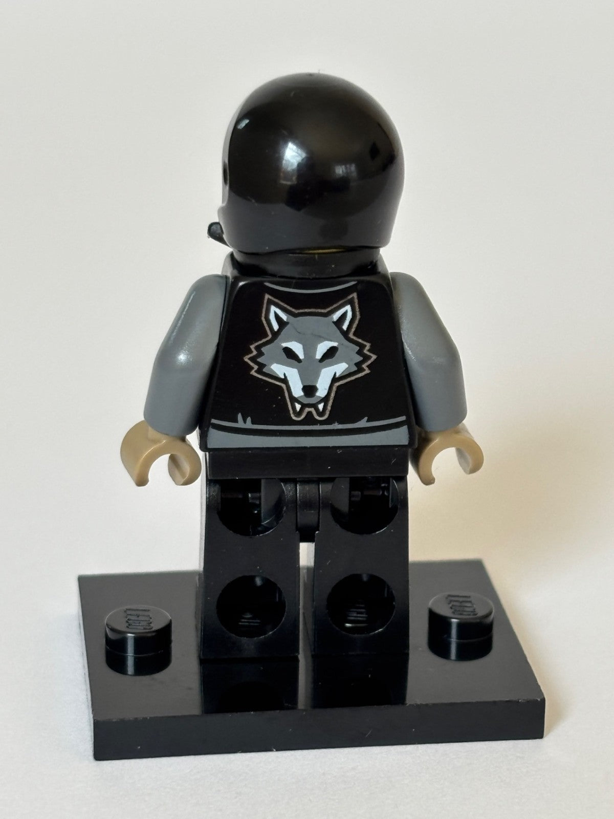 LEGO Stuntz Driver Lone Wolf Biker Minifigure