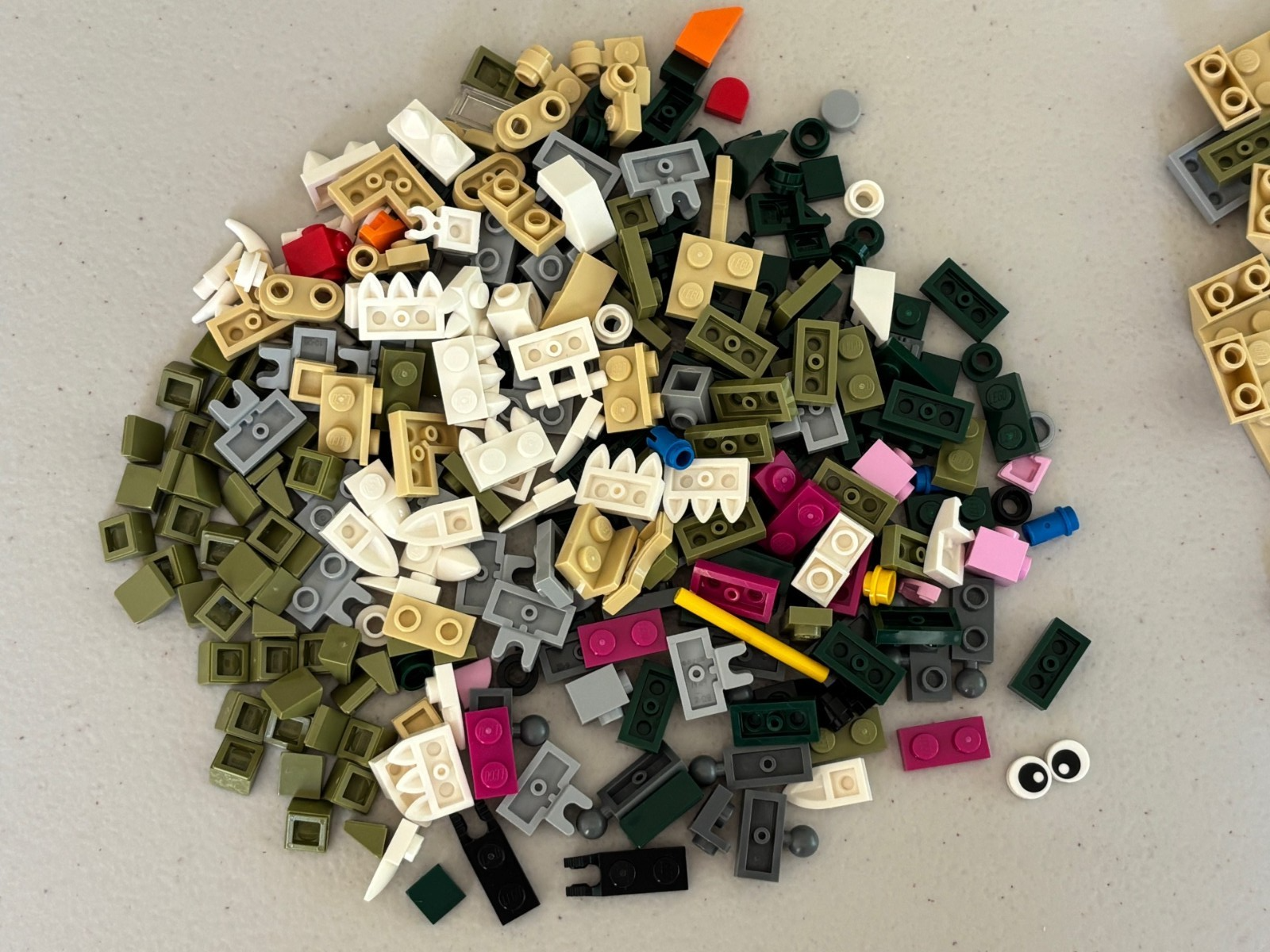 LEGO Creator 3-in-1: Crocodile 31121 100% Complete w/ Instructions. Taken Apart