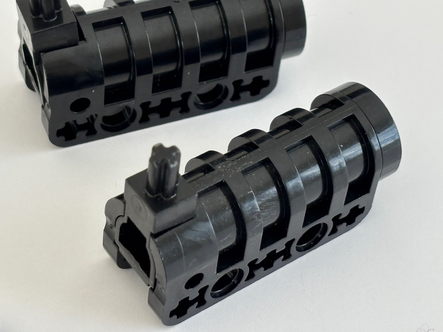 LEGO Technic Lot of 3 Black Launcher Cannon 57029 & 3 Projectile Arrow Dart (#4)