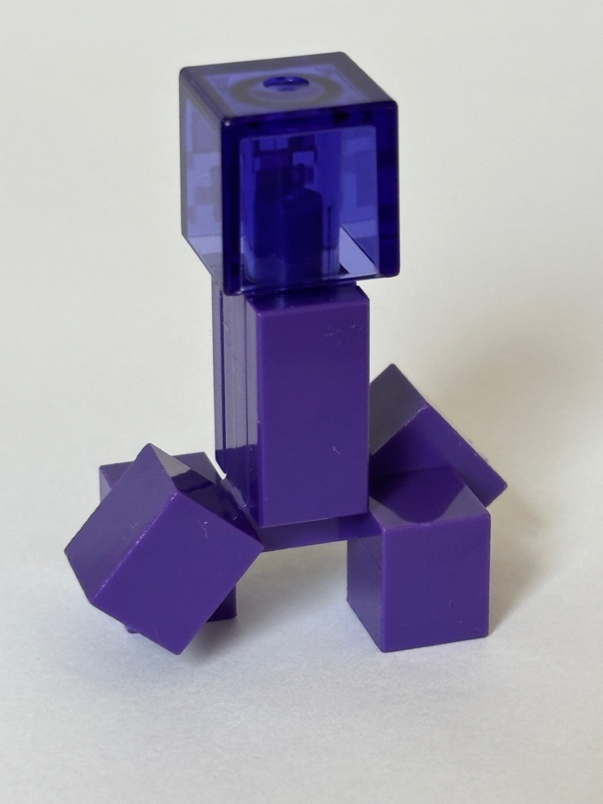 LEGO - Minecraft Creeper, Enchanted Creeper minifigure (min100) from set 21176