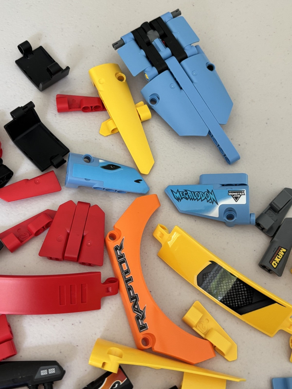 LEGO Lot of 50 Technic Panel Fairing  Pieces Parts Plane Mixed Colors
