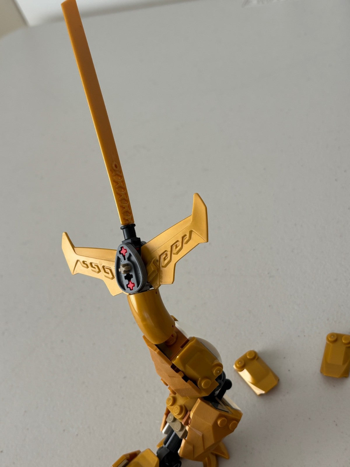 LEGO 71774 Ninjago Lloyd's Golden Ultra Dragon. Incomplete Golden Dragon Only
