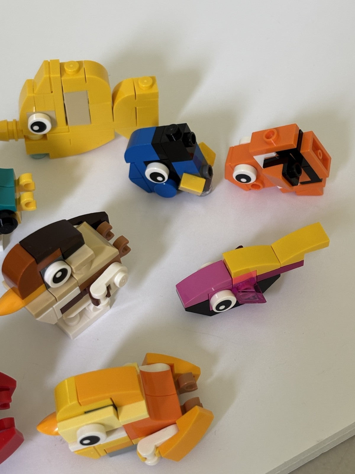 LEGO Creator Fish Tank Fish and Bird Lot as shown in pics Incomplete