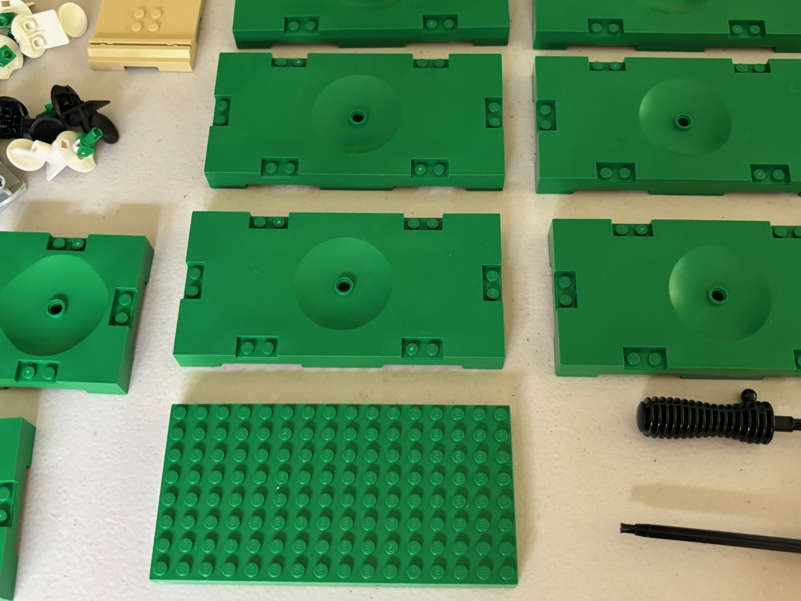 LEGO - Soccer Field Stadium HUGE Piece Parts Lot (Lot 3)