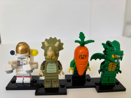 SHIPS FREE LEGO Minifigures LOT of 4 Collectible Series Minifigure (Lot 5)