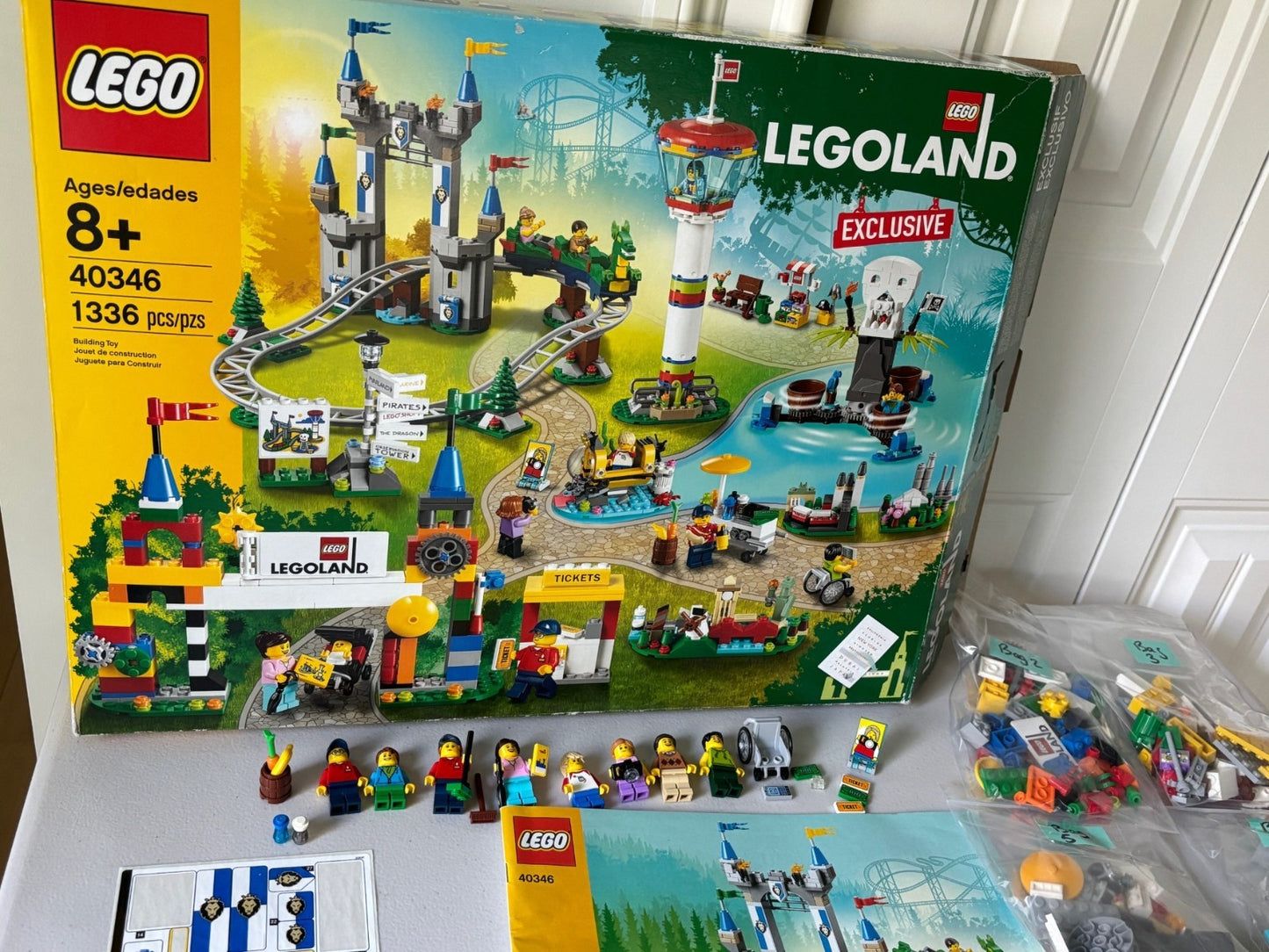 LEGO 40346 LEGOLAND Park 2019 EXCLUSIVE 100% Complete W/Box & All Books