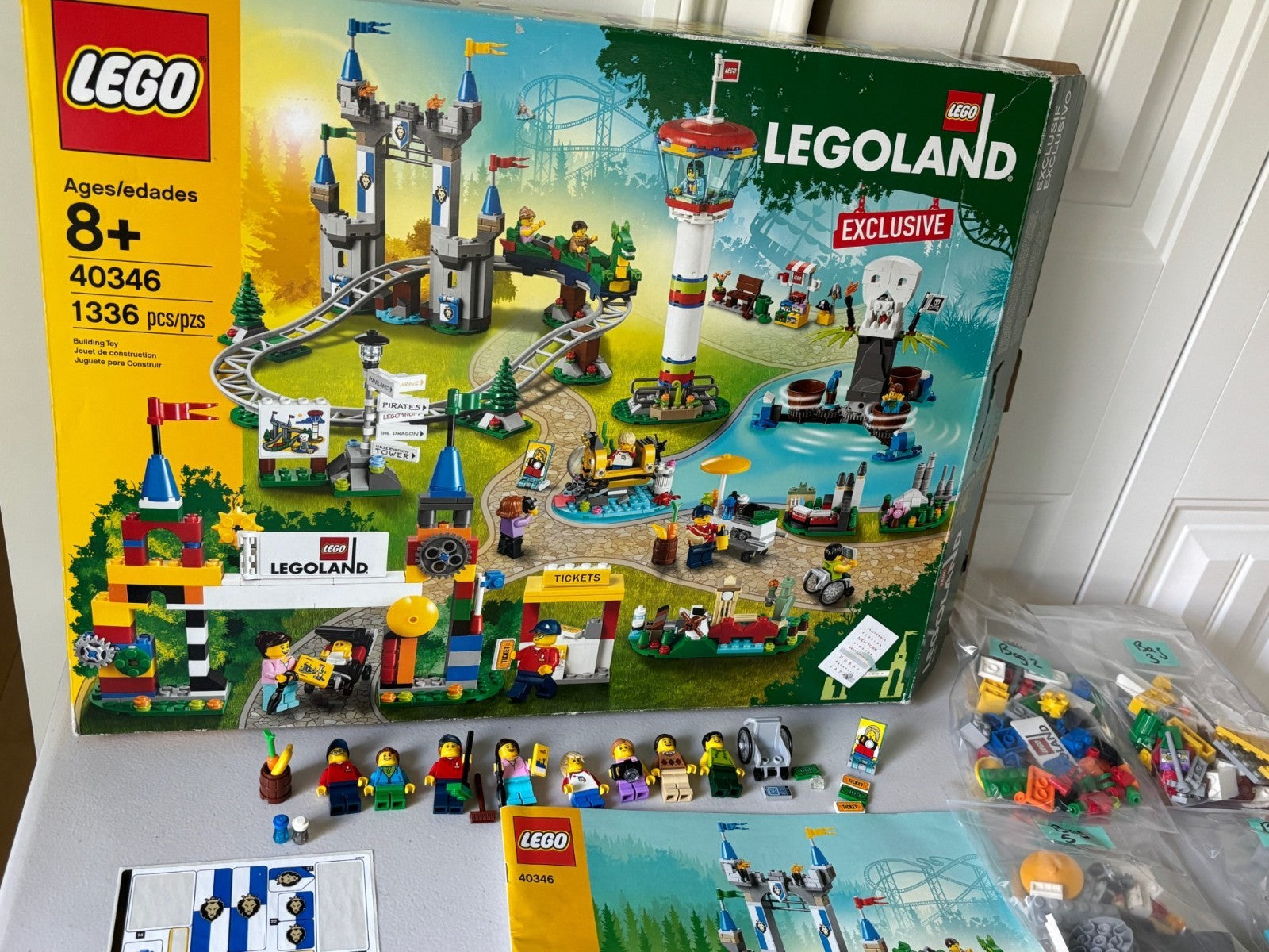 LEGO 40346 LEGOLAND Park 2019 EXCLUSIVE 100% Complete W/Box & All Books
