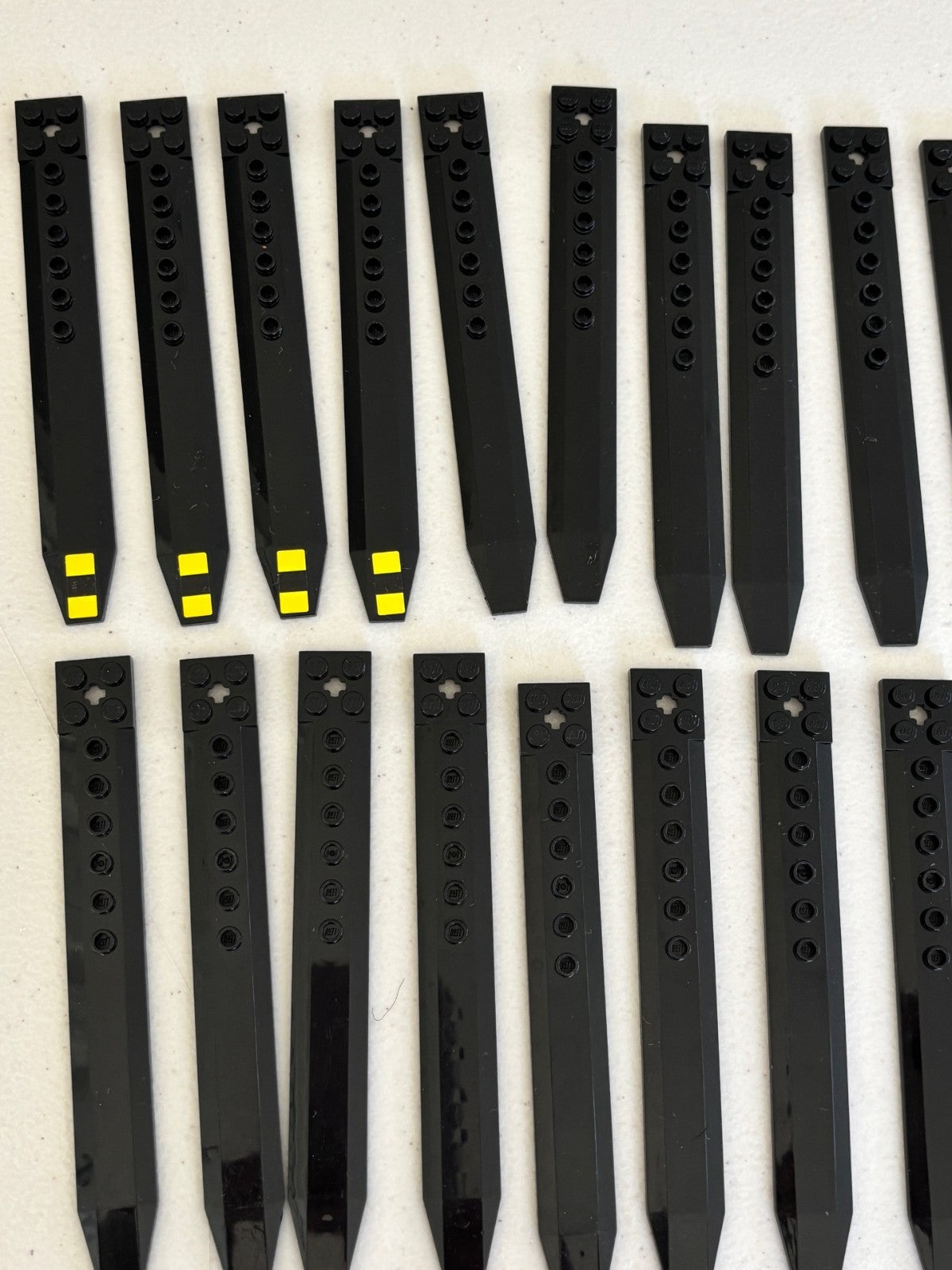 SHIPS FREE LEGO lot of 44 Helicopter Blades Rotors city vehicle 62743 Mixed Part
