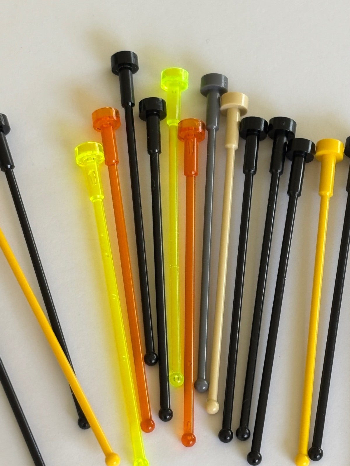 LEGO Lot of 17 Whip Antenna 8H Satellite 60014 76018 7141 10026 7877