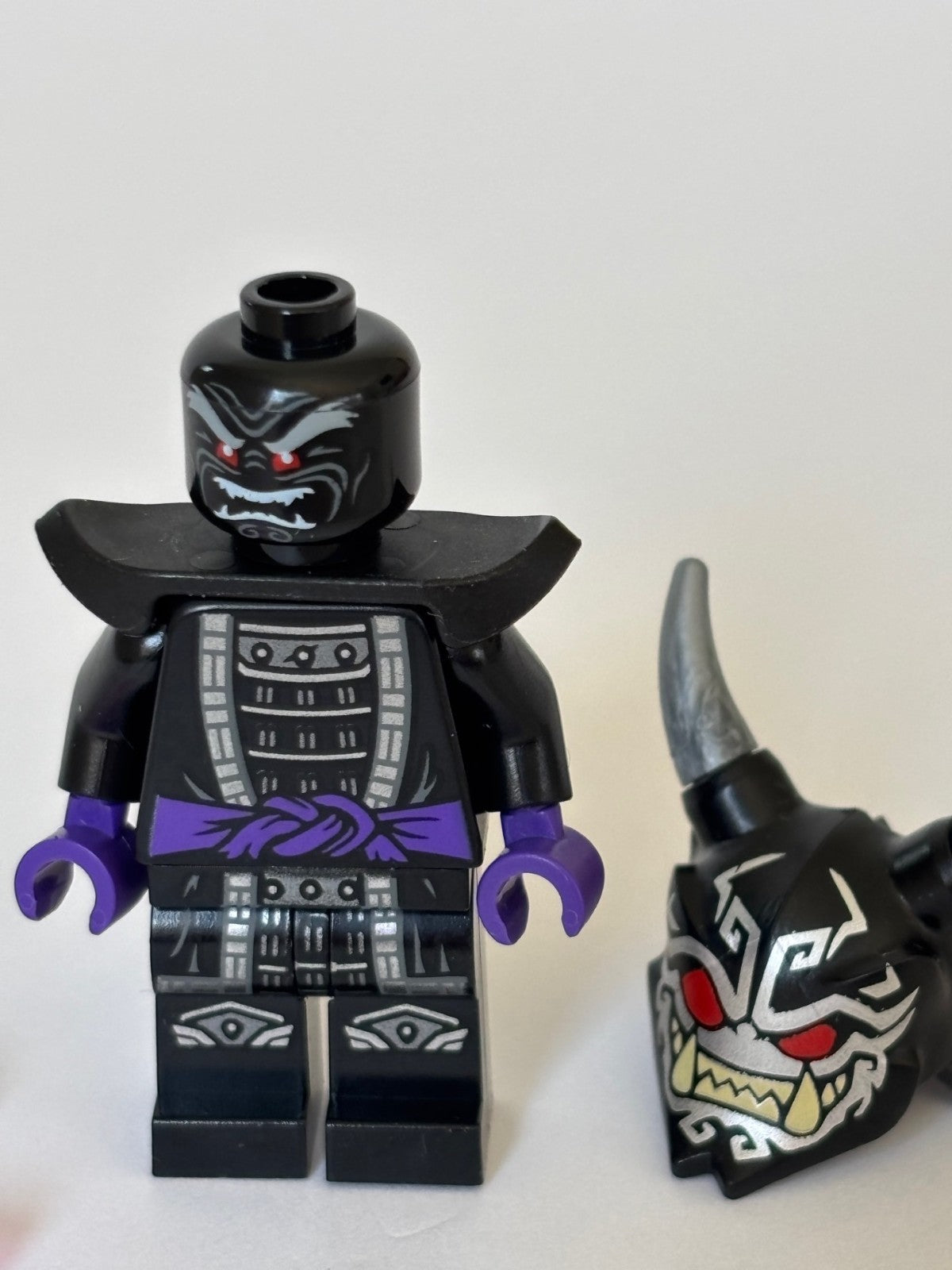 LEGO Ninjago Minifigure NJO0778 Garmadon Oni with Mask and Swords