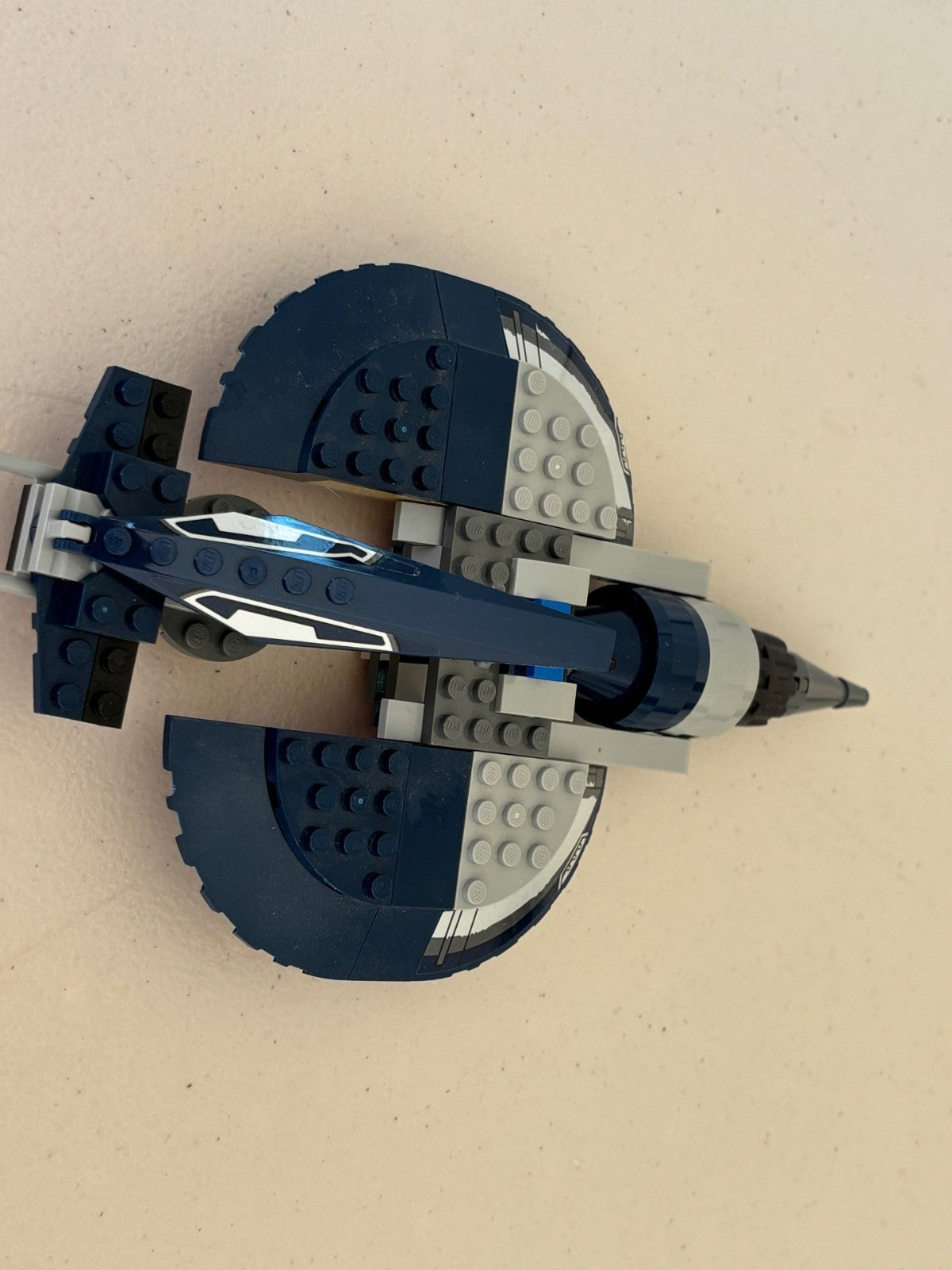 LEGO 75199 General Grievous Combat Speeder & Micro Falcon INCOMPLETE Ship Only