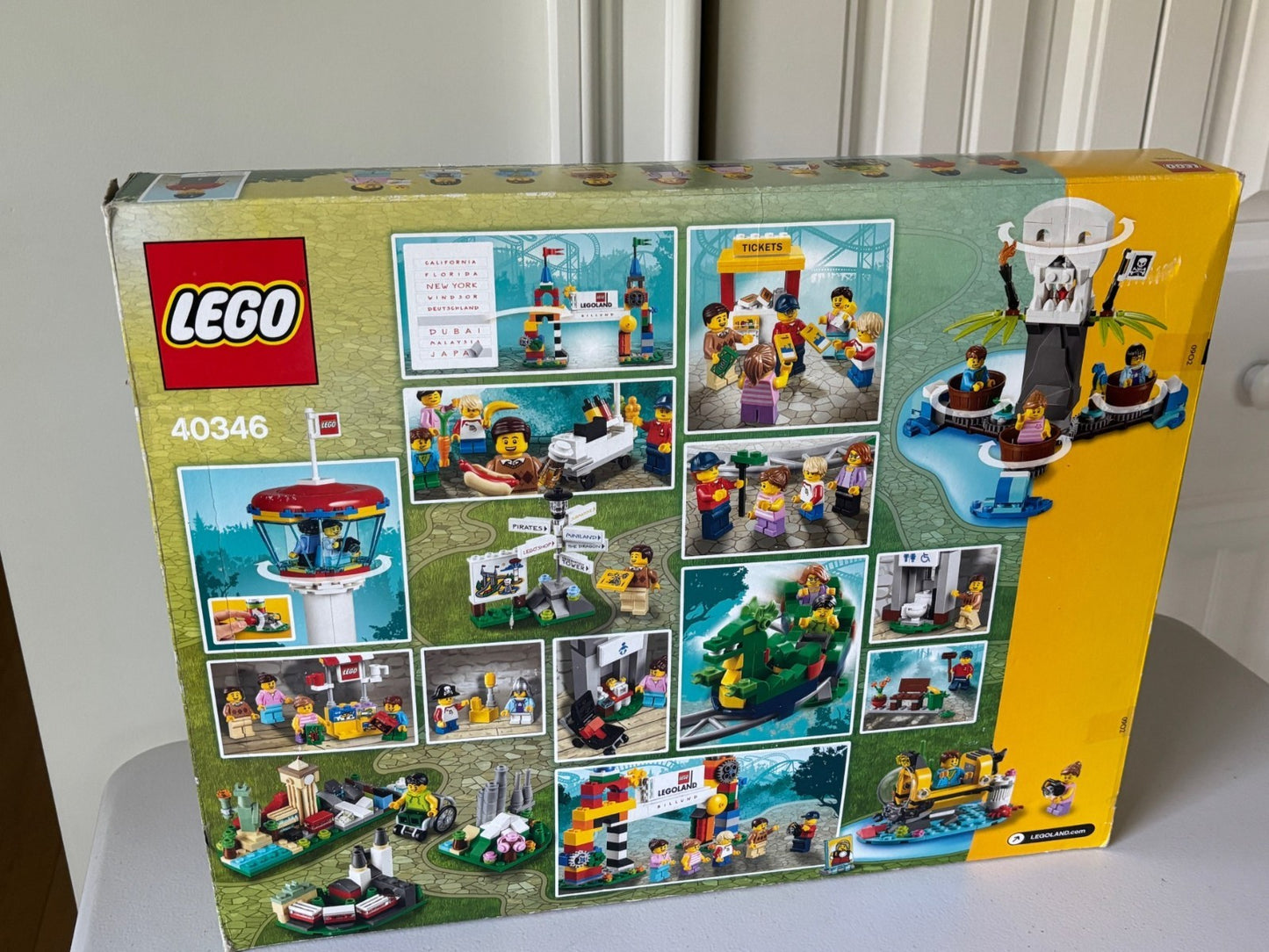 LEGO 40346 LEGOLAND Park 2019 EXCLUSIVE 100% Complete W/Box & All Books