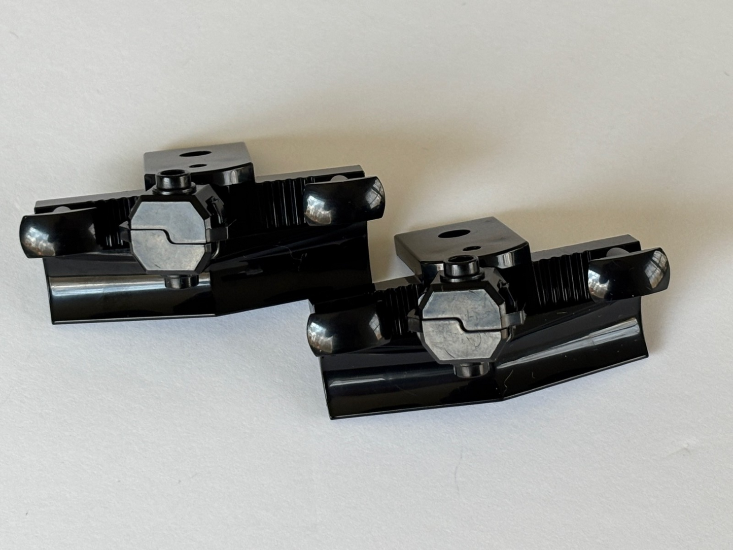 LEGO Lot of 2 TRAIN BUFFER BEAM PLOW SEALED MAGNET 64415c01