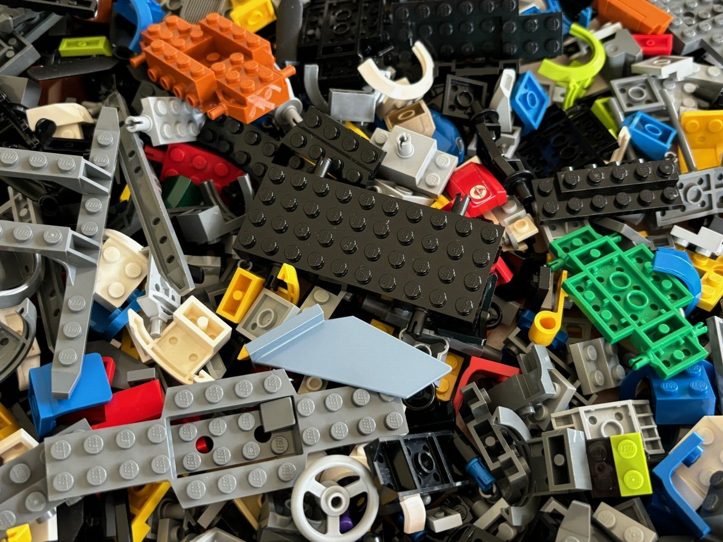 SHIPS FREE! Lego Bulk 200 Lot Vehicle Car Parts Engine Mudguards Wheel Holders +