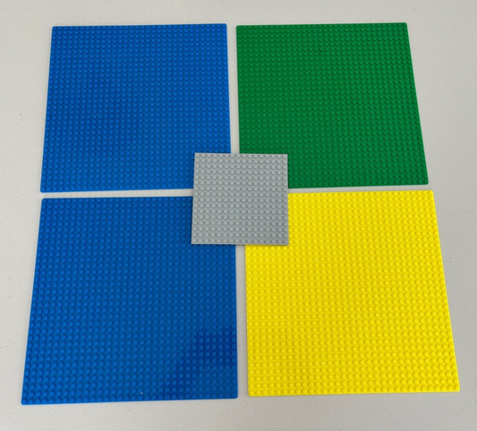 Lot of 4 Greenbrier International Inc. 10”x10” 32x32 Studded Baseplate 16x16