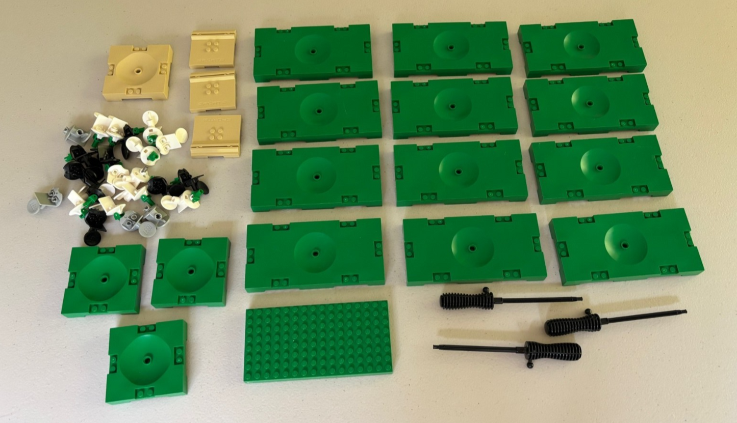 LEGO - Soccer Field Stadium HUGE Piece Parts Lot (Lot 3)